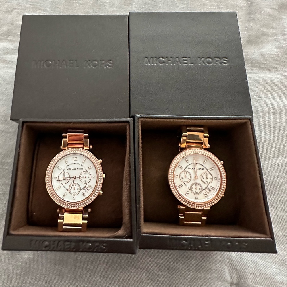 Women’s rose gold fashion watches